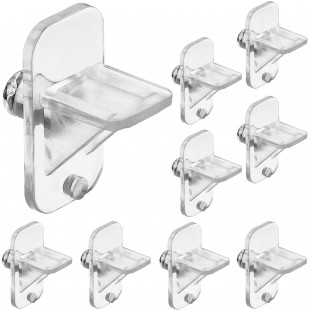 Eagle CSI-1436 36 Inch Shelf Inlay Clear Plastic Fits Between Posts Pack of Four