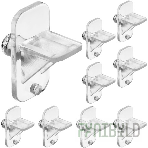 Eagle CSI-1436 36 Inch Shelf Inlay Clear Plastic Fits Between Posts Pack of Four