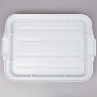 Vollrath 1500-C05 22 Inch Snap-On Lid Polyethylene White for Bus Box