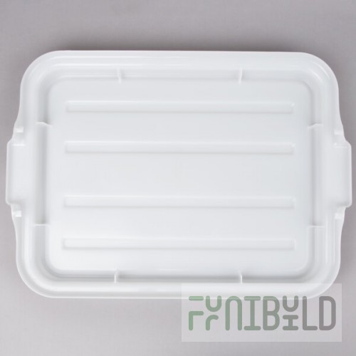 Vollrath 1500-C05 22 Inch Snap-On Lid Polyethylene White for Bus Box