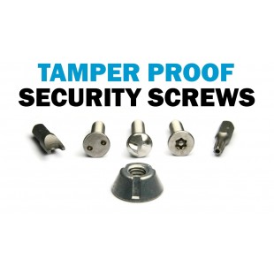 New Age Industrial PP-A Security Package Tamper Proof Screws