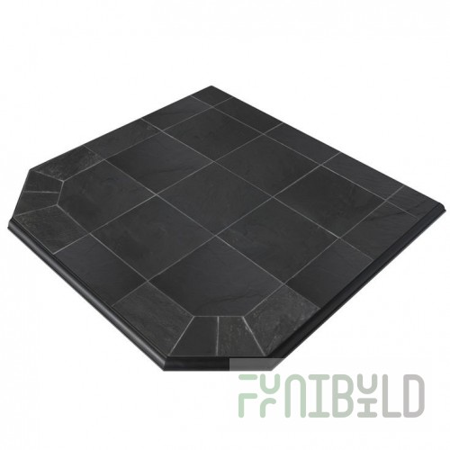 Hearth sheet LP-6/6/2 660x600x20mm