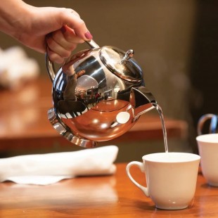 Service Ideas TT07SSLID 2.5 Inch Replacement Lid for TT07SS Tea Dispenser Polished Stainless