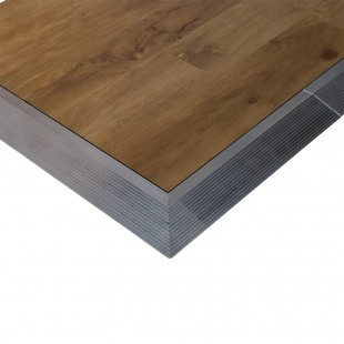 Forbes Industries 3216MTK1 288 Inch Portable Dance Floor Set with Vinyl Tile Finish
