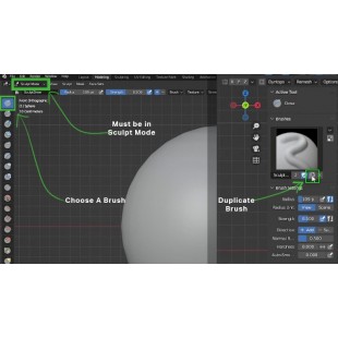 Blender brush BY-768A