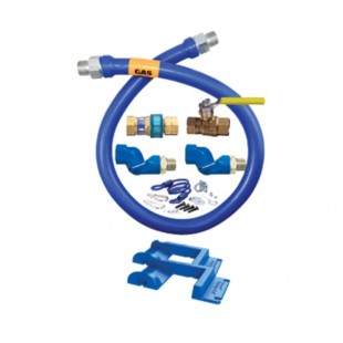 Dormont CAN16100BP36BX 1 Inch Diameter Moveable Gas Connector Hose with Antimicrobial PVC
