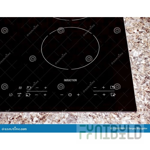 Induction cooker control panel