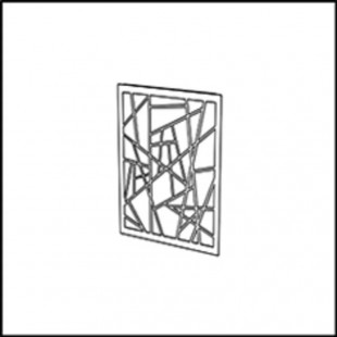 BauscherHepp VE-15160 20 Inch Bamboo Sideblind Stage Steel Powder-coated