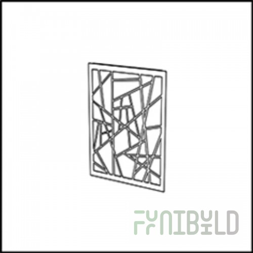 BauscherHepp VE-15160 20 Inch Bamboo Sideblind Stage Steel Powder-coated