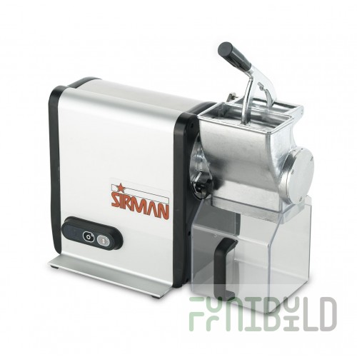 Sirman GF DAKOTA (20021608WNA) Hard Cheese Grater Electric Stainless Steel Drum With 1/16