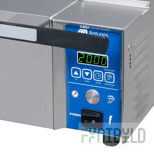 Antunes DFWT-150 20 Inch Deluxe Steam Food Cooker Stainless Steel with Self-Contained Tank