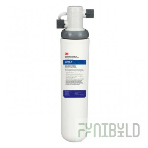 3M HF125-C 4-1/2 Inch Water Filtration System for Multiple Applications with O-ring Seal