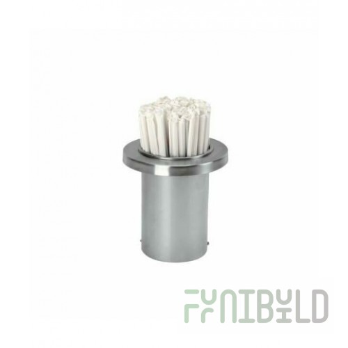 Dispense Rite TSD-1C 5-3/8 Inch Diameter Built-in Straw Holder Stainless Steel