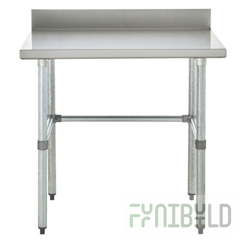 Hubert 28W-028 Kratos® 304 Stainless Steel Work Table 48