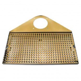 Optional 16 Inch Stainless Steel Drip Tray Trough With Louvered Screen, Micro Matic DP-420LDSSPVD