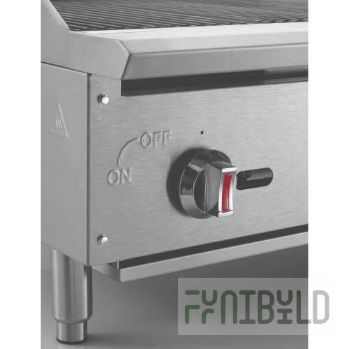 Hubert 29Y-002 Kratos® Commercial Gas Radiant Charbroiler 36