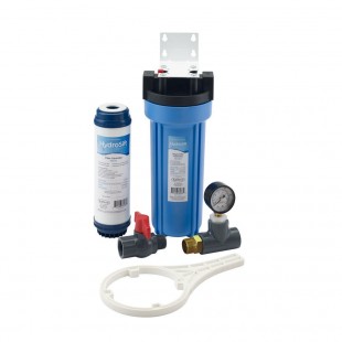 Krowne KR-HSA Water Filtration System with Single Filter Assembly and Bracket