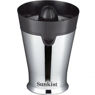 Sunkist SSJ-A1 7-3/4 Inch Electric Citrus Juicer Compact Chrome Plated Sunkist SSJ-A1 7-3/4 Inch Electric Citrus Juicer Compact Chrome Plated
