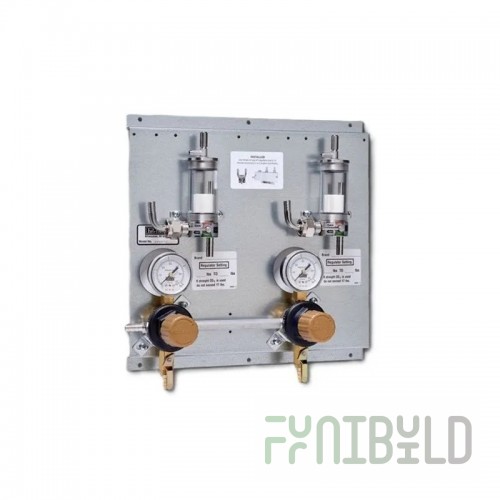 Perlick RPK2 Pressure Regulator Dual Non-Locking Without Coupler Stainless Steel