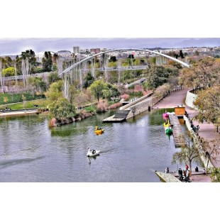 Titan Stainless 4C2430-LD36 24 Inch Sink with 4 Compartment and Two Drainboards
