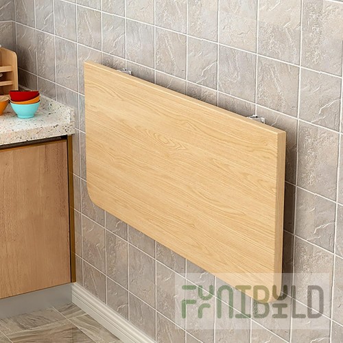 Wall-mounted table for coffee machines NBMKMO-8/7B (800x700x850mm, with side)