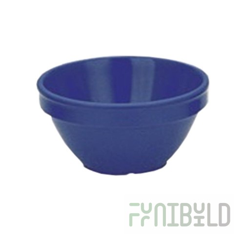 Yanco MS-303BU 7 Oz Blue Bouillon Cup Heavy Duty Melamine Case