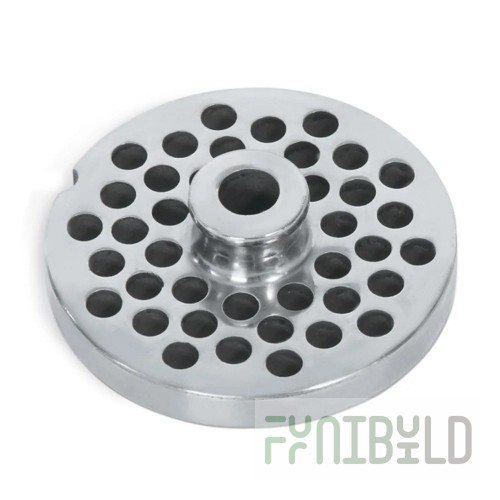 Vollrath 40747 1/8 Inch Grinder Plate Stainless Steel Fits Grinder 40743