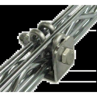 Eagle A200012 S-Hook Steel Joins Wire Shelf Units End-to-end Back-to-back