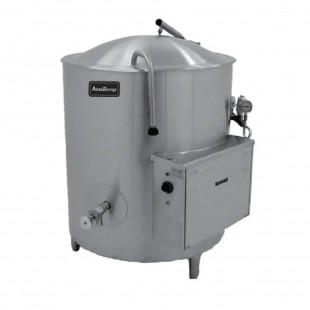 AccuTemp ALHEC-20 34 Inch 20 Gallon Electric Stationary Kettle with Electronic Ignition
