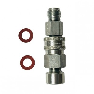 Fisher 75613 Quick Disconnect Stainless Steel Part for Pre-Rinse Faucets