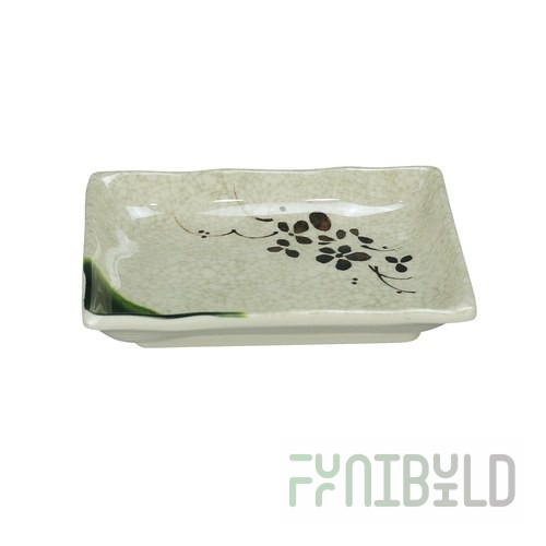 Yanco HO-4046 3-3/4 Inch Honda Sauce Dish 2-1/2 Oz Melamine Dishwasher Safe