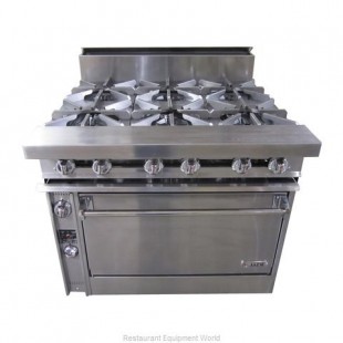 Jade Range HM36@B 36 Inch Gas Oven Base with Removable Stainless Steel Liners