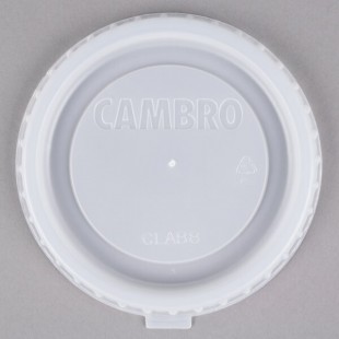 Cambro CLAB8 Disposable Translucent Lid for Aladdin 8 oz. Bowl - 1,000/Case