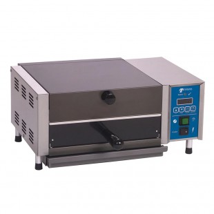 Antunes MS-250-9100430 21 Inch Miracle Steamer Electric Countertop Stainless Steel with Direct Water Hook-up