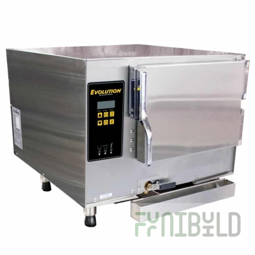 AccuTemp E32403E110 SGL 26 Inch Electric Convection Steamer with Steam Vector Technology