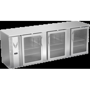 Victory VBBN94HC-FG-S Back Bar Refrigerator Food Rated Three-section