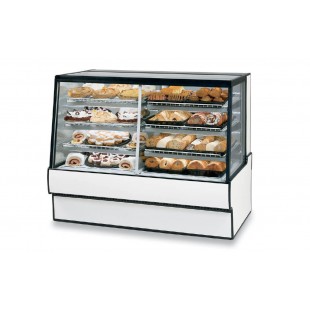 Hussmann SHVS-N-5 57-1/2 Inch Non-Refrigerated Bakery Display Case with Glass Front Hussmann SHVS-N-5 57-1/2 Inch Non-Refrigerated Bakery Display Case with Glass Front
