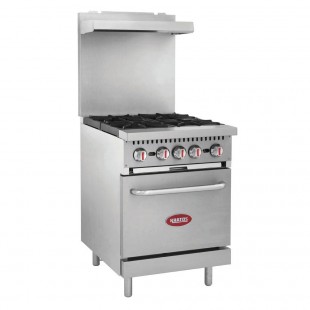 Hubert 29Y-043-NAT Kratos® Gas Range 24
