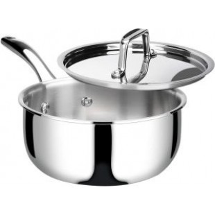 Saucepan (stainless steel) 15.0 l., d=320 in, h=200 in, triple bottom (induction) art. X2766