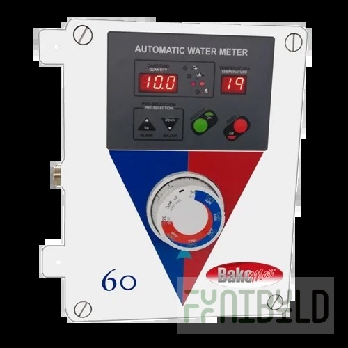 BakeMax BMWM015 Water Meter 100-3000L/H Automatic Digital Display