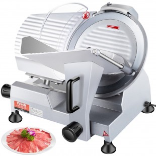 Omcan 41712 12 Inch Meat Slicer Manual Gravity Feed Electric Stainless Steel