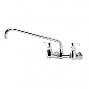 Krowne 15-814L 14 Inch Swing Spout Low Lead Deck Mount Faucet with Check Valves