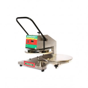 Somerset SDP-850 19 Inch Manual Operation Pizza Dough Press with Dual Heated Platens Somerset SDP-850 19 Inch Manual Operation Pizza Dough Press with Dual Heated Platens
