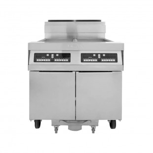 Frymaster 2PRG50T 31 Inch Gas PowerRunner Fryer Floor Model with 120000 BTU Frymaster 2PRG50T 31 Inch Gas PowerRunner Fryer Floor Model with 120000 BTU
