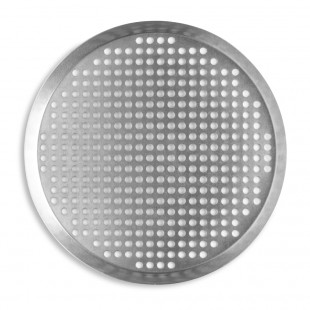 Vollrath PC10XPN 10 Inch Pizza Pan Extra Perforated Aluminum with Press Cut Vollrath PC10XPN 10 Inch Pizza Pan Extra Perforated Aluminum with Press Cut