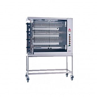 Rotisol FF1175-4G-SSP 46 Inch Gas Rotisserie with Four Spits 41000 BTU Rotisol FF1175-4G-SSP 46 Inch Gas Rotisserie with Four Spits 41000 BTU
