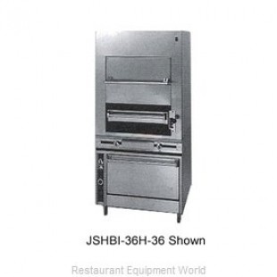 Jade Range JSHBI-36H-36_LP 36 Inch Heavy Duty Gas Upright Infrared Broiler with Standard and Warming Ovens 139000 BTU Jade Range JSHBI-36H-36_LP 36 Inch Heavy Duty Gas Upright Infrared Broiler with Standard and Warming Ovens 139000 BTU