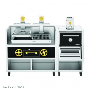Josper Charcoal Ovens CVJ-50-2-1-PRO-S Charcoal Oven/Basque Grill Combo Josper Charcoal Ovens CVJ-50-2-1-PRO-S Charcoal Oven/Basque Grill Combo