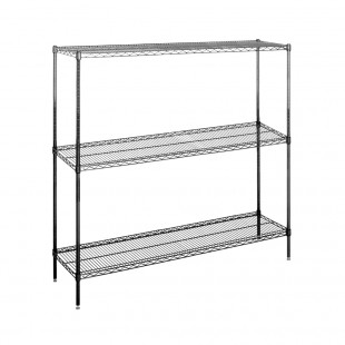 Nor-Lake SSG810-3 120 Inch 3-Tier with Green-Kote Epoxy Coated Shelving Unit Nor-Lake SSG810-3 120 Inch 3-Tier with Green-Kote Epoxy Coated Shelving Unit