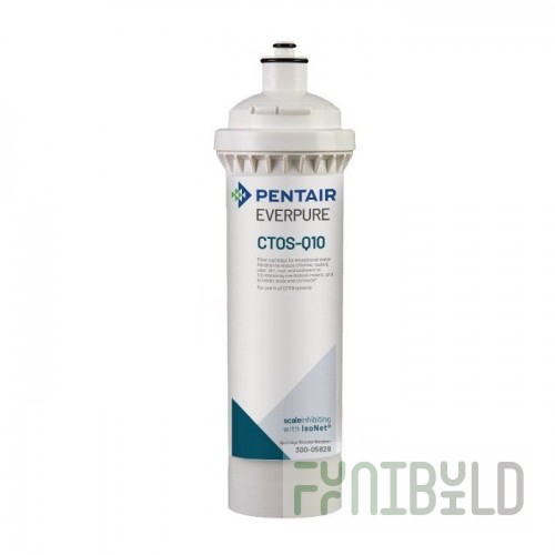 Everpure CTOS-Q10 10 Inch QT Replacement Cartridge with IsoNet and 15000 Gallon Capacity